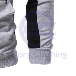 ผู้ผลิตเสื้อผ้า ราคาล่าสุด เสื้อฮู้ดดี้ผู้ชายแบบกันความร้อน ขายดีที่สุด ขายส่ง เสื้อฮู้ดดี้แบบเรียบ รับผลิตตามแบบ สีไม่ซีดจาง บริการ OEM - Product Image 3