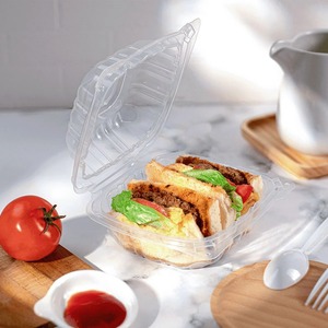 Récipient alimentaire en plastique empilable Karat, transparent (paquet de 300) - Product Image 2