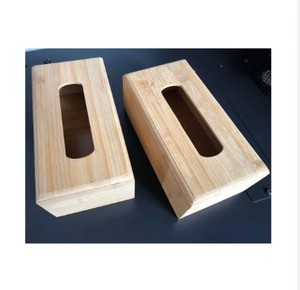 Boîte à mouchoirs en bois faite à la main Conteneur à mouchoirs Porte-papier Distributeur de mouchoirs Produit le plus vendu - Product Image 3