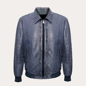 Chaquetas de Cuero para Hombre, Elegantes, de Invierno, Manga Larga, Color y Logotipo Personalizables, Alta Calidad, Ecológicas, Gruesas, a Bajo Precio, Modernas - Product Image 2