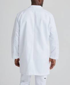 Bata de Laboratorio Profesional Personalizada, Ajuste a Medida, Manga Larga, Uniforme Blanco para Médico, Enfermera, Estudiante, Ropa de Trabajo, Logotipo Personalizado, Nombre OEM - Product Image 3