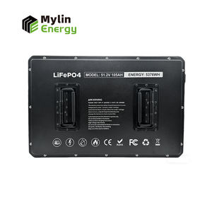 Deep-Cycle 51.2V 105Ah 5400Wh LiFePO4 Battery for RV <b>Camping</b> & Off-Grid Energy Storage - Product Image 3