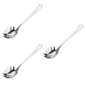 Look élégant Scoop Passoire Cuillère à pâtes Cuillère à spaghetti en acier inoxydable pour mesurer les nouilles Outils de cuisine ménagers - Product Image 2