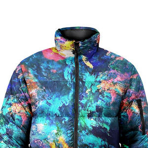Veste matelassée personnalisable par sublimation pour un usage décontracté, impression par sublimation, vêtement d'extérieur léger et chaud pour l'hiver - Product Image 3