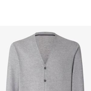 Direct Sale Best Style <b>Women</b> Winter Casual <b>Cardigans</b> Solid Color Custom Design 100% Cotton Button Detail - Product Image 4