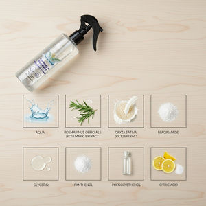 Spray para el Crecimiento del Cabello con Agua de Arroz Hidratante, Paquete Personalizado, Bruma Capilar Natural y Orgánica, Suero para el Crecimiento del Cabello con Romero - Product Image 4