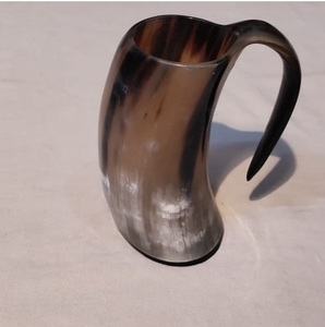 Personalización vikingo bebiendo cerveza cuerno taza búfalo buey cuerno vikingo bebiendo cerveza taza mejor calidad 2025 - Product Image 3