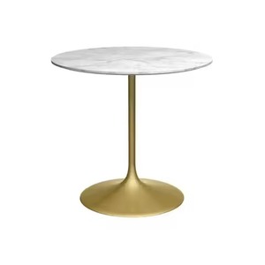 Modern Gold-Coated Three-Legged <b>Tall</b> Center <b>Table</b> Excellent Quality Handmade Fancy Furniture Best Seller - Product Image 6