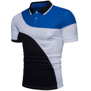 Polo de manga corta con diseño personalizado de marca propia para hombre, camiseta de polo de golf de secado rápido de poliéster para hombre, camisetas - Product Image 6