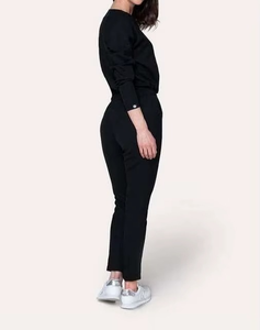Ensemble de blouses médicales zippées pour femmes, faible MOQ, chemise d'infirmière douce, pantalon flexible de qualité supérieure, usage quotidien à l'hôpital, séchage rapide - Product Image 3