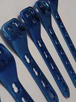 BISONS WHOLESALE Placas Óseas Veterinarias de Acero Inoxidable de Alta Calidad |   Kit de Implantes para Cirugía Ortopédica Animal, Clase I CE, Reutilizable
