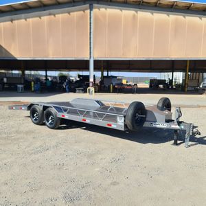 Remolque de Carga de Plataforma Plana de 2 Ejes VIMETALL, Remolque Utilitario de Acero, Carga Útil Máxima Superior a 3001 Kg - Product Image 1