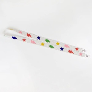 Sangle de sac à main élégante et luxueuse pour femmes, faite à la main avec des perles, accessoire de mode avec broderie de perles fines, sangle de sac à bandoulière durable - Product Image 5