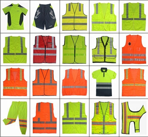 Ropa de trabajo de poliéster personalizable, transpirable e impermeable, producto de alta visibilidad, alta visibilidad, seguridad en el trabajo, ropa reflectante - Product Image 5