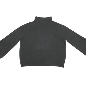 Jersey de manga larga con cuello alto para mujer personalizado ODM OEM tejido fino tejido suelto Moda Para otoño - Product Image 1