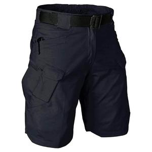 Calzoncillos bóxer holgados de algodón a rayas para hombre, pantalones cortos de punto transpirables media de cintura elástica para hombre - Product Image 1