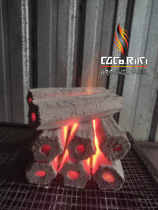 Barbacoa Hexa y flor Briqueta de carbón de cáscara de coco Calidad superior Alta en calorías Briket Indonesia 100% Carbón orgánico - Product Image 2