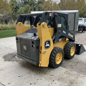 2023 John Deeree 318G Minicargador frontal usado con motor Kubota MOOG Bomba hidráulica y componentes de cojinete de llave a la venta - Product Image 3