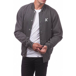Veste de style universitaire moderne pour hommes, confortable, chaude, écologique, respirante, col montant, logo sur le devant, pour les sports d'hiver en plein air - Product Image 4
