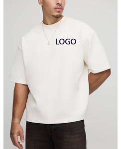 Camiseta de Hombre con Patrón Cuadrado y Absorción de Humedad 2026, Estilo Urbano Personalizado con Diseño de Impresión Artesanal, Proveedor OEM, Camisetas Ligeras - Product Image 1