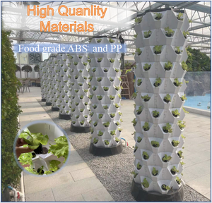 Sistema di Coltivazione Idroponica Verticale con 48 Fori, Giardino Idroponico in ABS di Grado Alimentare per Verdure - Product Image 4