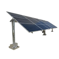 Rastreador solar de un solo eje HB-ApvS Sistema de seguimiento automático y manual con algoritmo solar de alta precisión