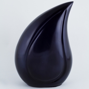 BELLE LARME ROUGE GOUTTE ÉMAIL ROUGE URNE EN MÉTAL REVÊTU POUR L'UTILISATION DE REMPLISSAGE DE CENDRES HUMAINES POUR L'URNE EN GROS DE LARME FUNÉRAIRE - Product Image 5
