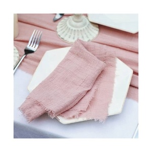 Servilletas de Algodón Bordadas Personalizadas 2026, Colores Pastel, Más Vendidas, Paños Decorativos para Encimera, Regalo de Inauguración de Casa - Product Image 1