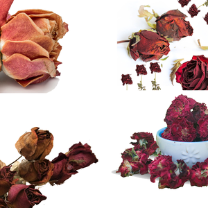 Flor de rosa roja seca | Conservada con cuidado para uso a largo plazo - Product Image 5