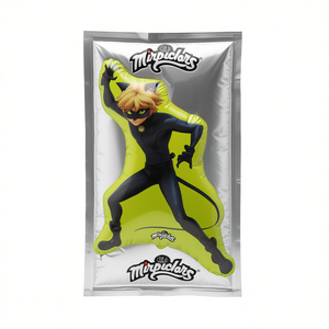 Ballon en aluminium Miraculous Cat Noir 89x56cm, décoration de fête, lot de 2 - Product Image 2