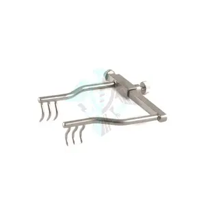 Wholesale Supplier Pissco For Goldstein Eye Retractor Pointed Prongs Eye Instrument German Stainless Steel