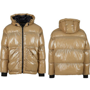 2025 Venta al por mayor Shinny Puffer Jacket para la venta/a prueba de viento High Street Style Unisex Wear Shinny Puffer Jacket - Product Image 6
