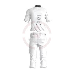 Ensemble d'uniformes de baseball de haute qualité Maillot et pantalon de bon style Vente en gros à bas prix - Product Image 2