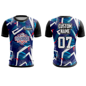 Camisetas Deportivas Reversibles de Primera Calidad para Hombre, Talla Grande, Impresión por Sublimación, Spandex/Poliéster, para Entrenamiento, 2024 - Product Image 1