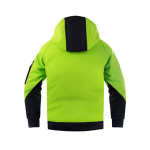 Alta calidad poliéster Super Visible Hivis reflectante seguridad sudadera chaqueta alta visibilidad sudaderas con capucha uniformes de trabajo al por mayor - Product Image 5