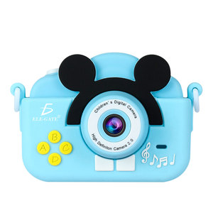 Mini caméra vidéo pour enfants Mikey, haute définition, capteur d'image à mise au point fixe, matériau plastique, support TF, MP3, pour la photographie des enfants - Product Image 2