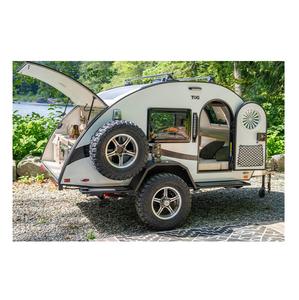 Remolque Teardrop Todoterreno para Acampar, Caravana Resistente para Viajes al Aire Libre - Product Image 5