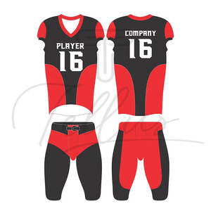 Uniforme de Fútbol Americano Personalizado de 12 Paneles, Calidad Única, 100% Poliéster, Corto, Unisex, para Adultos, Anti-UV, Secado Rápido, Venta al Por Mayor - Product Image 3