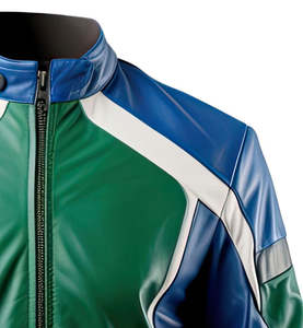 Ensemble de veste de moto avec pantalon, col montant, vintage, à capuche, coupe-vent, imperméable, respirant - Product Image 2