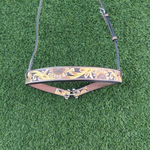 Equipo de equitación ecuestre occidental de cuero genuino 100%, accesorios de caballo de lujo con cuentas hechos a mano - Product Image 2