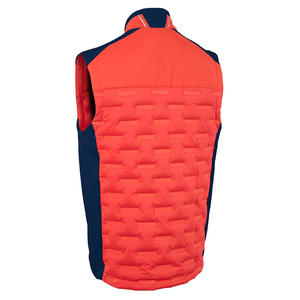Gilet hybride réversible en polyester coupe-vent d'hiver à séchage rapide pour hommes, pour le travail en plein air, style formel - Product Image 4