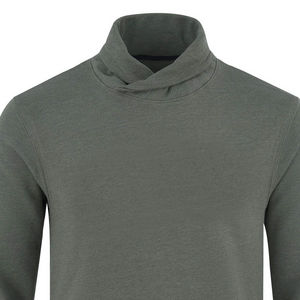 Autumn Winter <b>Men's</b> XL Size Sweatshirt 100% Cotton Breathable Knitted Casual Print L <b>Green</b> Solid Style <b>Hoodie</b> Wholesale - Product Image 2