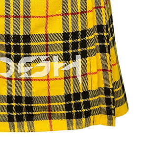COSH KILTS Kilt écossais jaune avec 100% laine acrylique Kilt écossais longueur genou pour dames Highland Classic Tartan Plaid - Product Image 6
