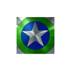 Exclusivo Legends Gear Metal Captain Shield decoración de pared Broken Endgame Halloween Avengers tema para graduación Navidad - Product Image 2