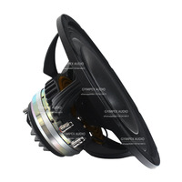 Haut-parleur coaxial professionnel à bobine vocale de 75mm, 15 pouces, coque en métal et aluminium, type passif, haut-parleur coaxial de 15 pouces Pa