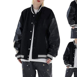 Veste de baseball Letterman Varsity pour jeunes de qualité supérieure sur mesure pour hommes de style unique veste de couleur polaire à quantité minimale de commande basse Varsity pour hommes - Product Image 2