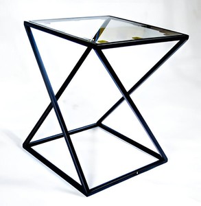 Table d'appoint abordable de haute qualité en métal moderne avec cadre noir Décoration de mariage pour restaurant et maison - Product Image 5