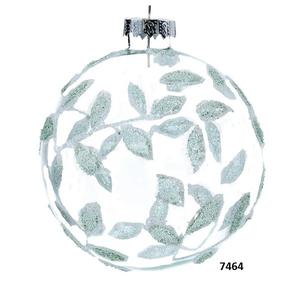 Grande forme peinte à la main boule de verre ornements suspendus meilleur décoratif pour la fête du nouvel an boule de verre de noël ornements suspendus - Product Image 2