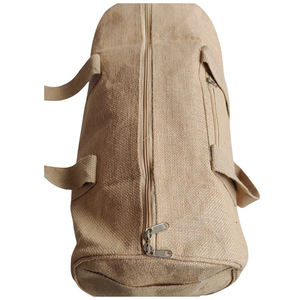 Sac de sport en toile de jute à usages multiples, idéal pour les entraînements de gymnastique, les voyages et les escapades de week-end avec une torsion durable - Product Image 4