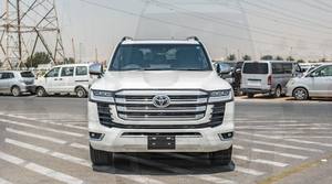 โตโยต้าแลนด์ครุยเซอร์300 Sahara ZX เบาะหนัง3.3D สีขาวเรียบร้อยสำหรับกล้องหลังพวงมาลัยซ้าย - Product Image 5